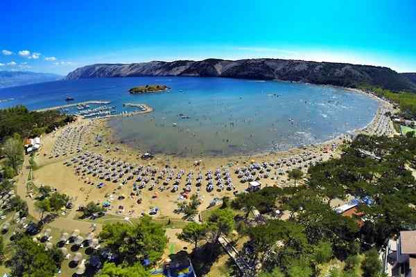Paradise strand - Rab, Kroatia