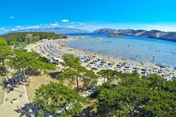 Paradise strand - Rab, Kroatia