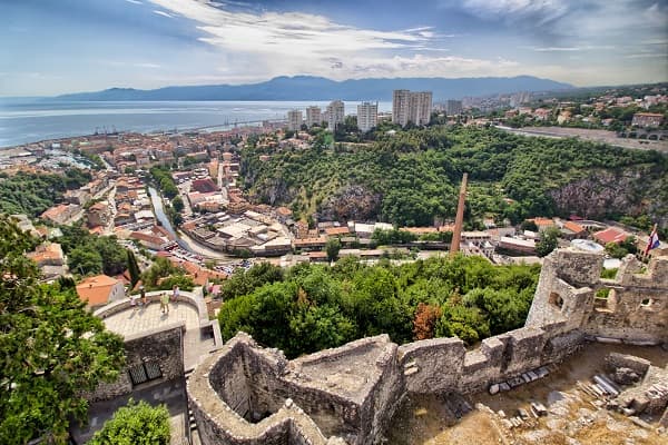 Trsat slott - Rijeka, Kroatia