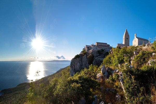 Lubenice - øy Cres, Kroatia