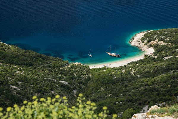 Lubenice - øy Cres, Kroatia