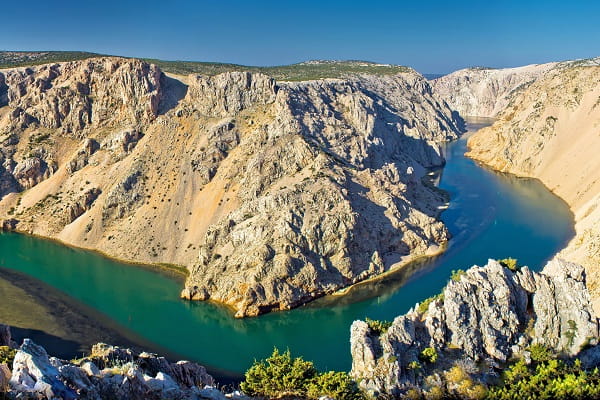Zrmanja canyon, Kroatia