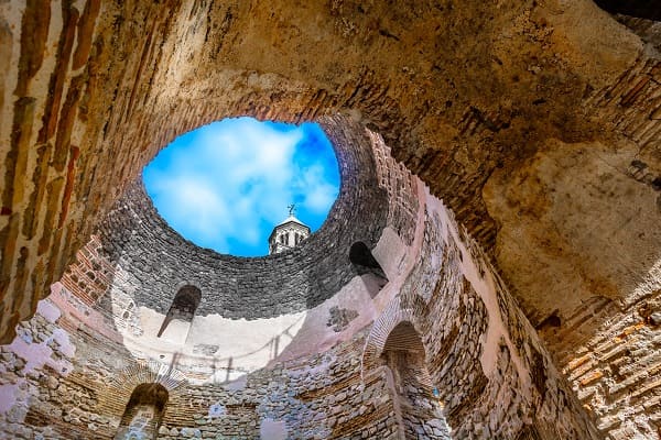 Diokletians palass Split, Kroatia