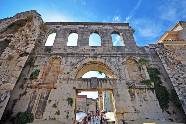 Diokletians palass Split, Kroatia