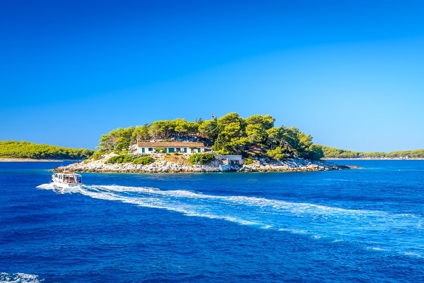 Paklinski øyene - Hvar, Kroatia