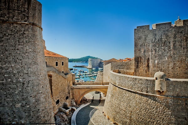 Dubrovnik bymurer, Kroatia