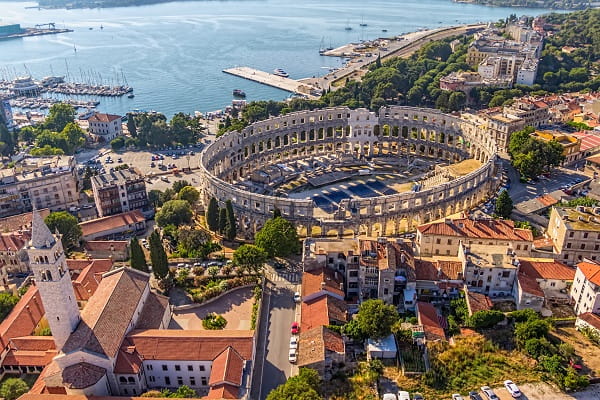 Amfiteater i Pula, Kroatia