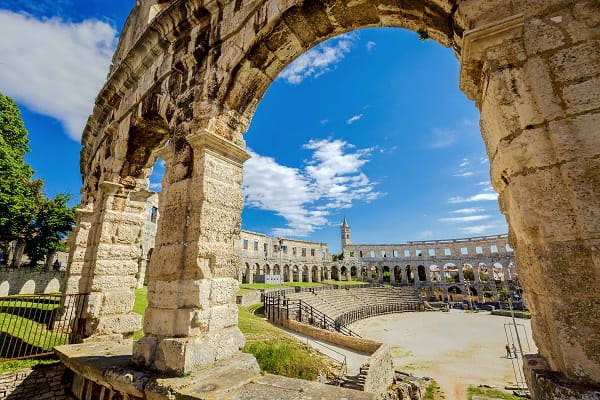Amfiteater i Pula, Kroatia