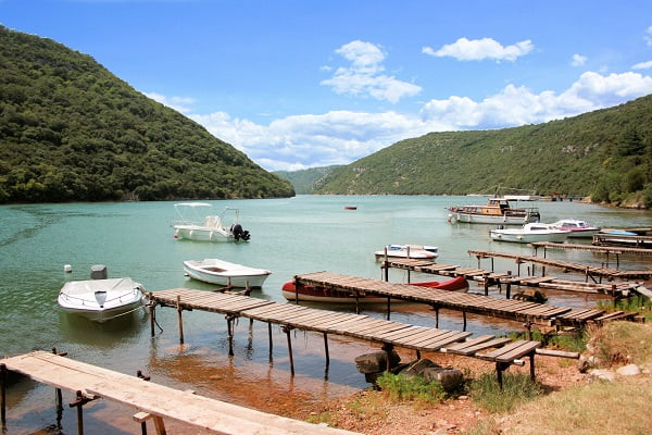 Lim-bukten, Kroatia